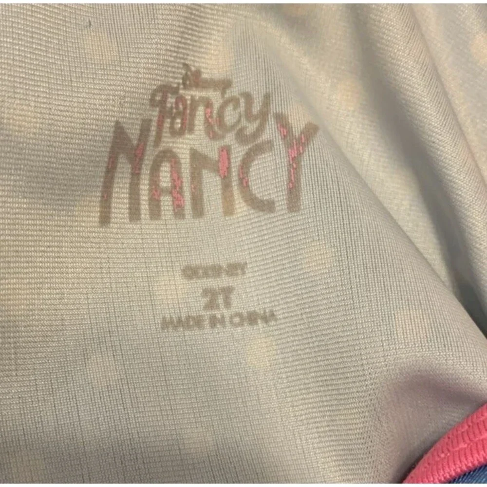Disney Fancy Nancy 1PC Top Only Swimsuit Girl Size 2T